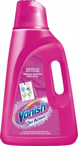 Пятновыводитель Vanish Oxi Action жидкий для тканей 4000 мл