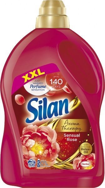 Кондиционер для белья Silan Ароматерапия Чувственная роза 2,7 л