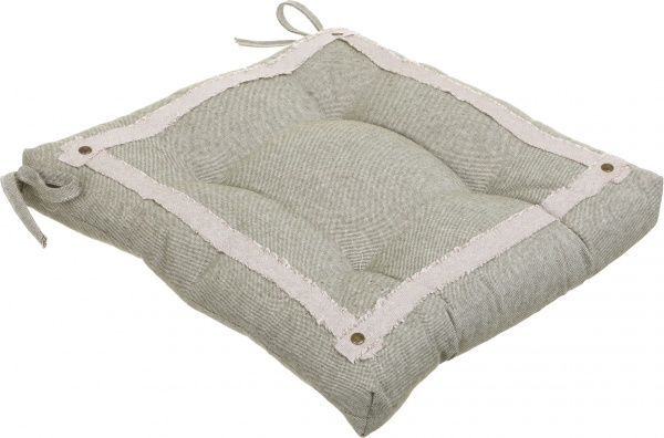 Подушка на стілець ''Huge'' Boa(хакі) 40x40 см Прованс