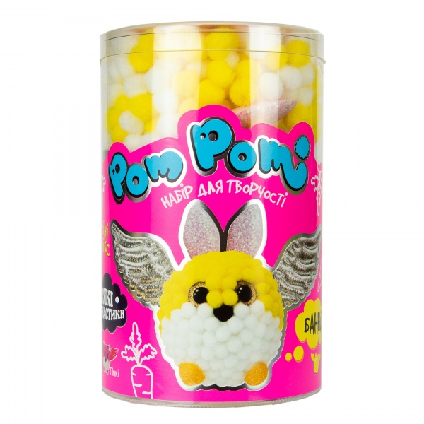 Набор для творчества Strateg Pom Pom Банни (32016)