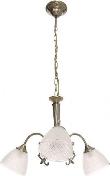 Люстра подвесная Globo Tialda 3xE14 античная бронза 69013-3H 