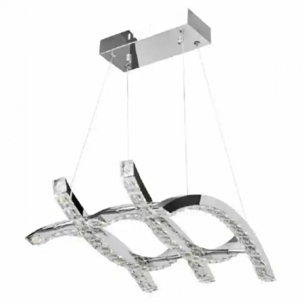 Люстра светодиодная HOROZ ELECTRIC Aviator 40 Вт хром 019-038-0040-010 