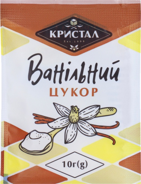 Ванильный сахар ТМ Кристал 10 г (4820146980853)