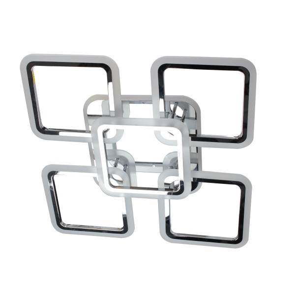 Светильник светодиодный Accento lighting 4 S RGB Neomi с пультом ДУ 150 Вт хром 2800-6000 К 