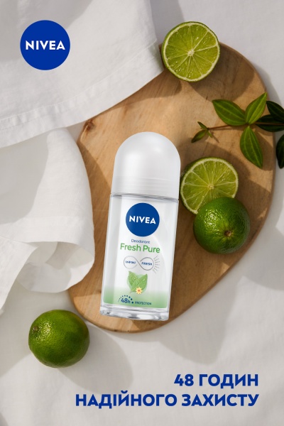 Дезодорант для жінок Nivea Чиста свіжість 50 мл