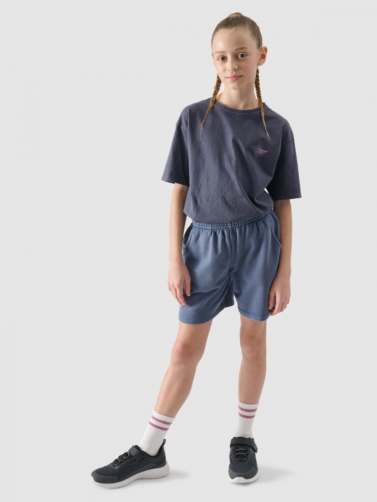 Шорти 4F SHORTS CAS F483 4FJWSS25TSHOF483-32S р. 164 синій