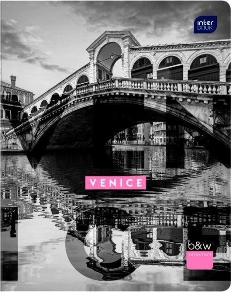 Тетрадь школьная 32 листа в клетку Premium Mix в ассортименте InterDRUK