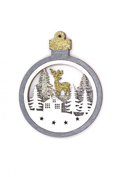 Набор подвесок Подвеска Лесная поляна 3 D № 5 11,5 см 870 