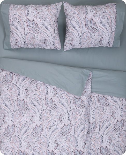 Комплект постельного белья Paris Shisha семейный серый с рисунком Guy Laroche 