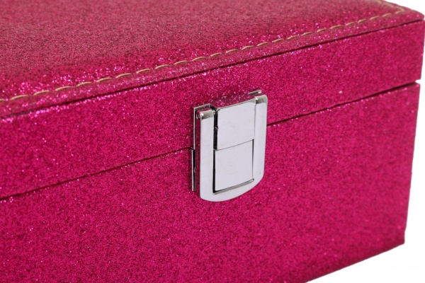 Сундук Шик 16х16х8 см розовая