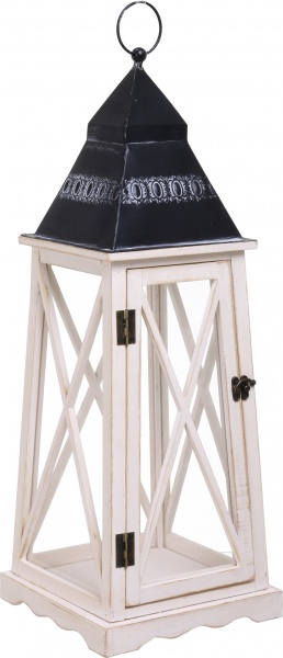 Подсвечник-фонарь Маяк 23,5х23,5х64 см CW17W149A-M