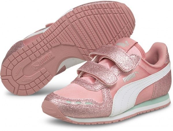 Кросівки Puma Cabana Racer Glitz V PS 37098509 р.UK 10 рожевий