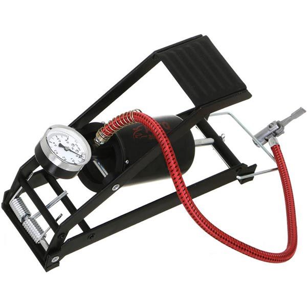 Насос ножний Auto Assistance манометр 5 Атм циліндр 80*130мм