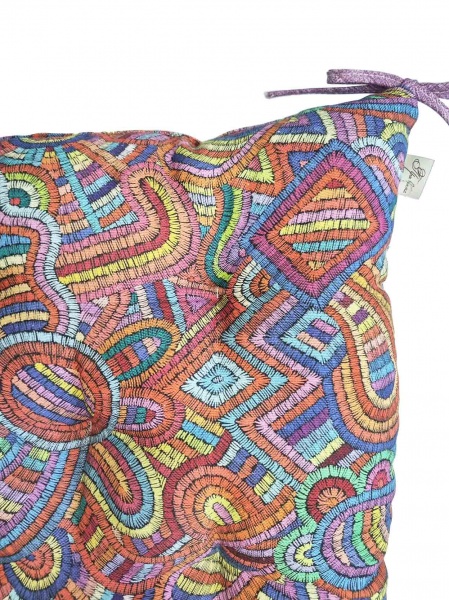 Подушка на стул MixPrint 503 мозаика Прованс