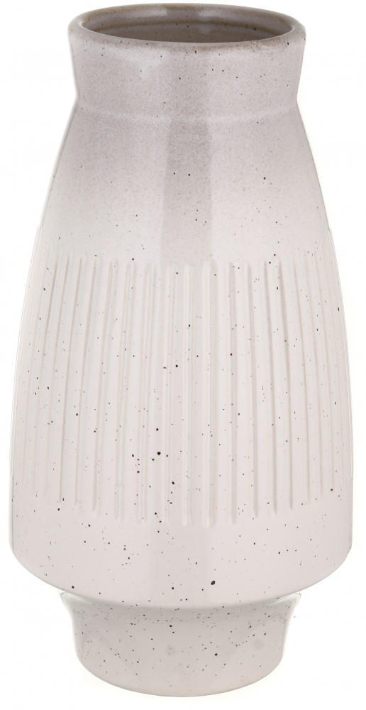 Ваза керамічна Pinsung Ceramics Boko 28 см біло-сірий градіент PS33352