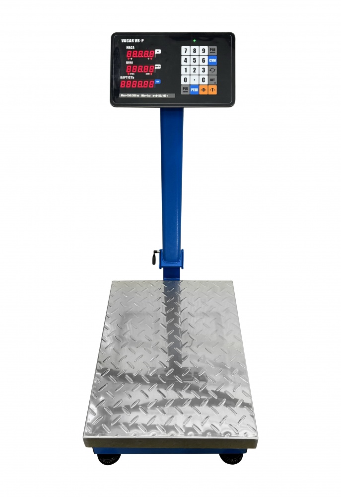 Весы товарные VAGAR VB-P 60/150 кг 400х500 мм