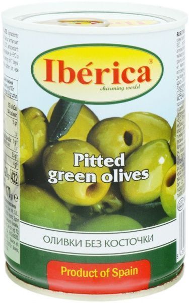 Оливки Iberica без косточки (8436024295405) 420 г