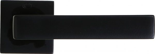 Ручка на розетке Convex 1605 квадрат черный матовый