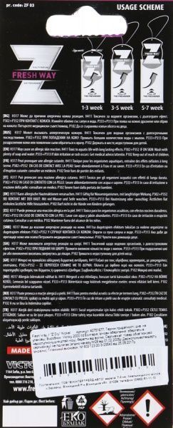 Ароматизатор підвісний Fresh Z Dry Nickel 94519