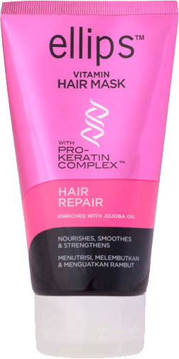 Маска для волос Ellips Vitamin Repair Восстановление с маслом жожоба 120 мл