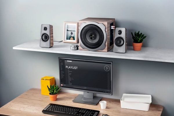 Акустическая система Trust Tytan 23290 2.1 wood 