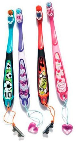 Дитяча зубна щітка Jordan Step3 6-9 років з чарівним брелоком м'яка 1 шт.