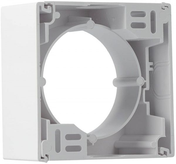 Коробка для наружного монтажа Schneider Electric ASFORA белый EPH6100121