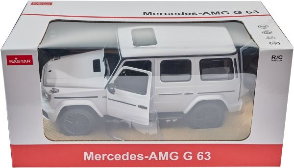 Автомобиль на р/у Rastar Mercedes-Benz G63 AMG белый 1:14 454.00.42