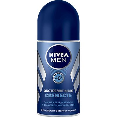 Дезодорант кульковий Nivea Dry Потужний Захист 50 мл