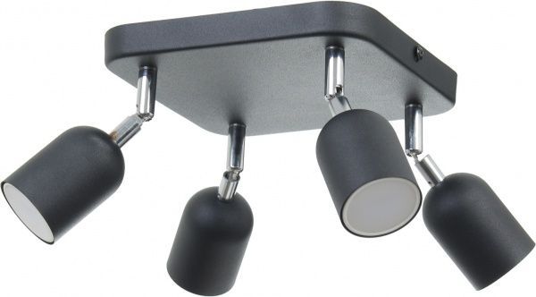 Спот TK Lighting Naro 4x35 Вт GU10 хром/черный 4418 