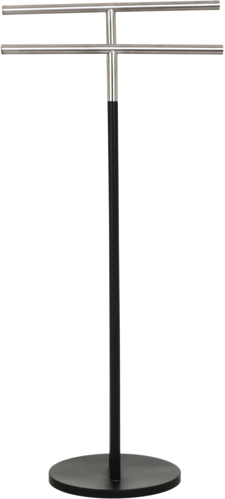 Стойка для полотенец Sensio Black Steel 18х40х70 см черный