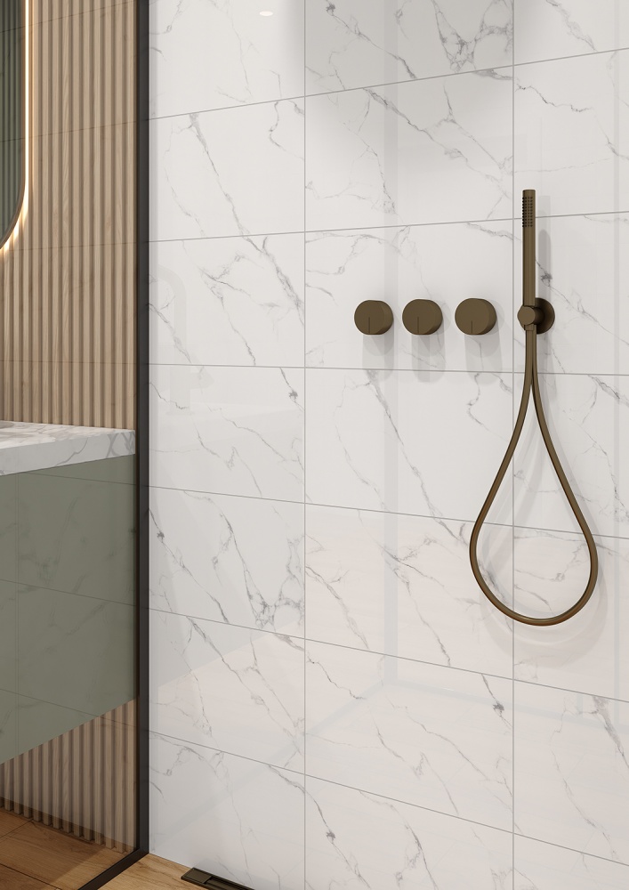 Плитка Cersanit ALTEA WHITE GLOSSY 25X40 G1