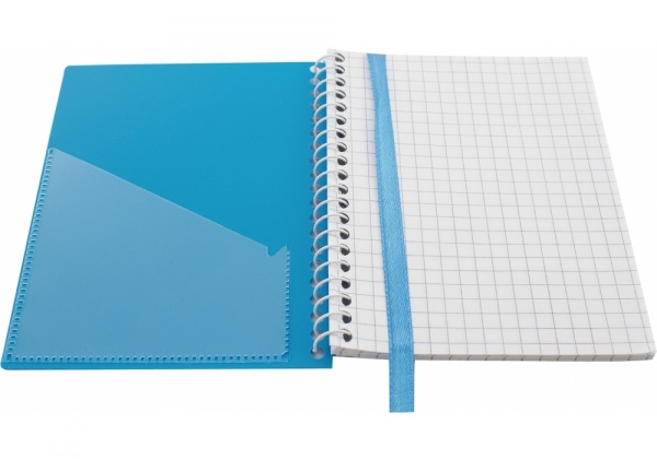 Блокнот А6 спираль 60 листов ячейка E20249 Economix