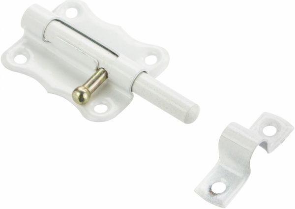 Засув №6 90x10 см білий