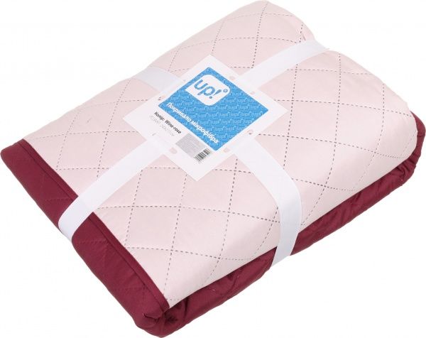 Покрывало 240x215 см Білтекс бордовый 