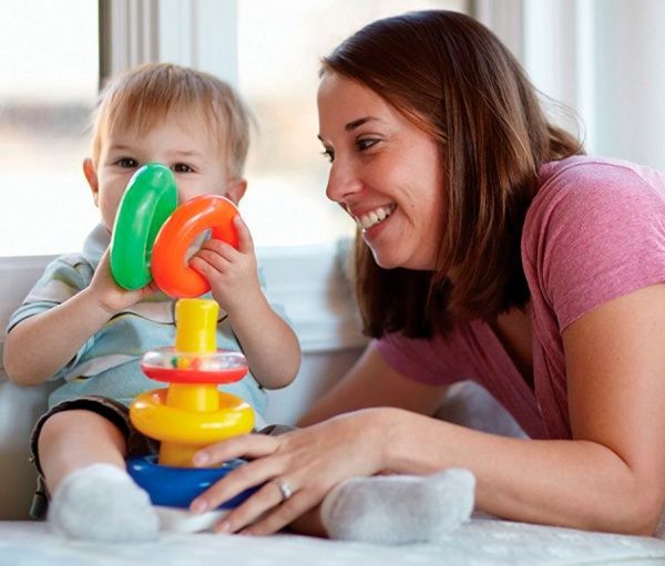 Игрушка-пирамидка Fisher Price Разноцветная FHC92