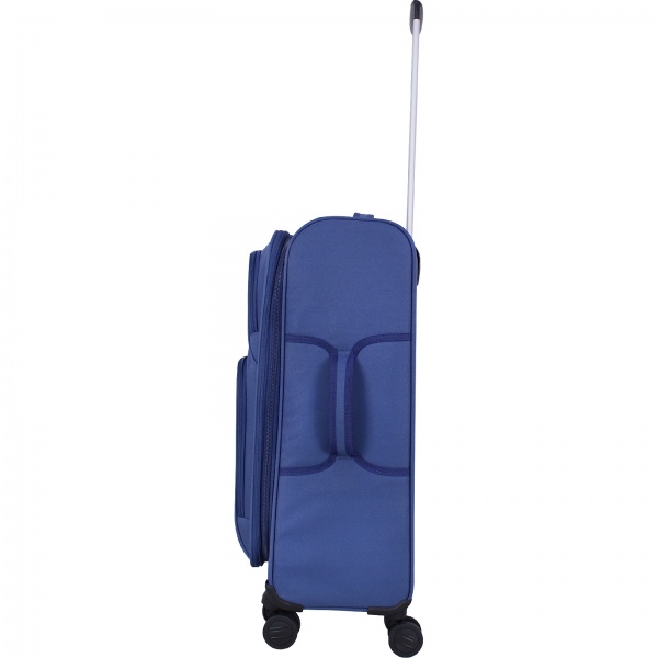 Чемодан Bagland М New 70 л синий 3799124 