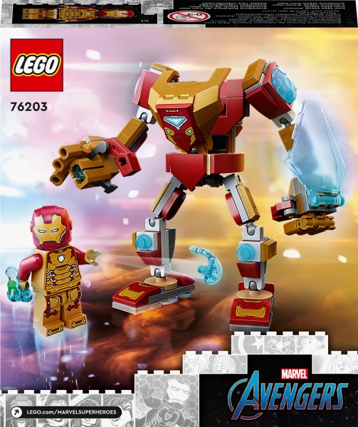 Конструктор LEGO Super Heroes Marvel Робоброня Залізної людини 76203