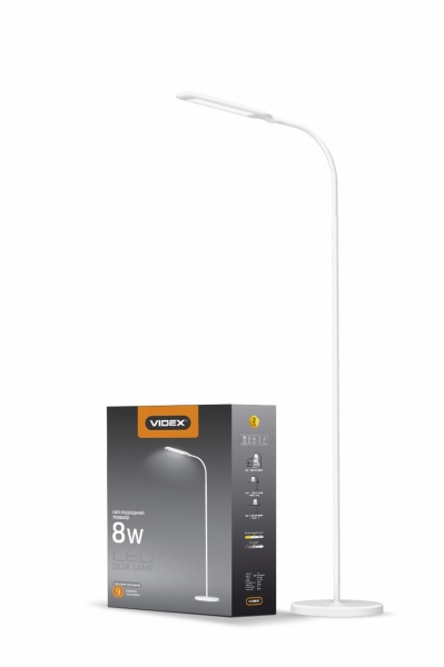 Торшер Videx LED TF0702W 8 Вт белый 25048 