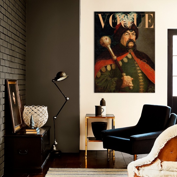 Постер Vogue Б. Хмельницький 50x65 см Brushme 