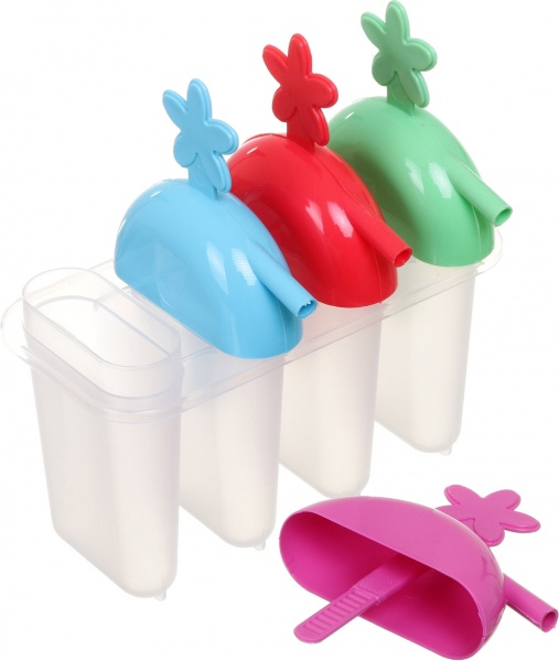 Формы для мороженого 145x78x170 мм 4 шт.