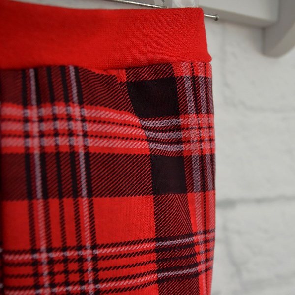 Штанишки Blanka Клетка р.80 красный 110102 