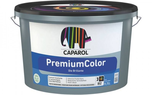 Фарба інтер'єрна латексна Caparol PremiumColor E.L.F. база 3 глибокий мат 4,7л 