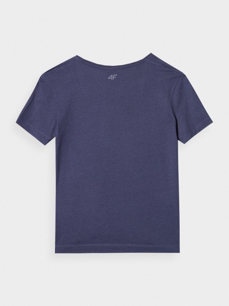 Футболка 4F TSHIRT F1000 4FSS23TTSHF1000-30S р.M фіолетовий