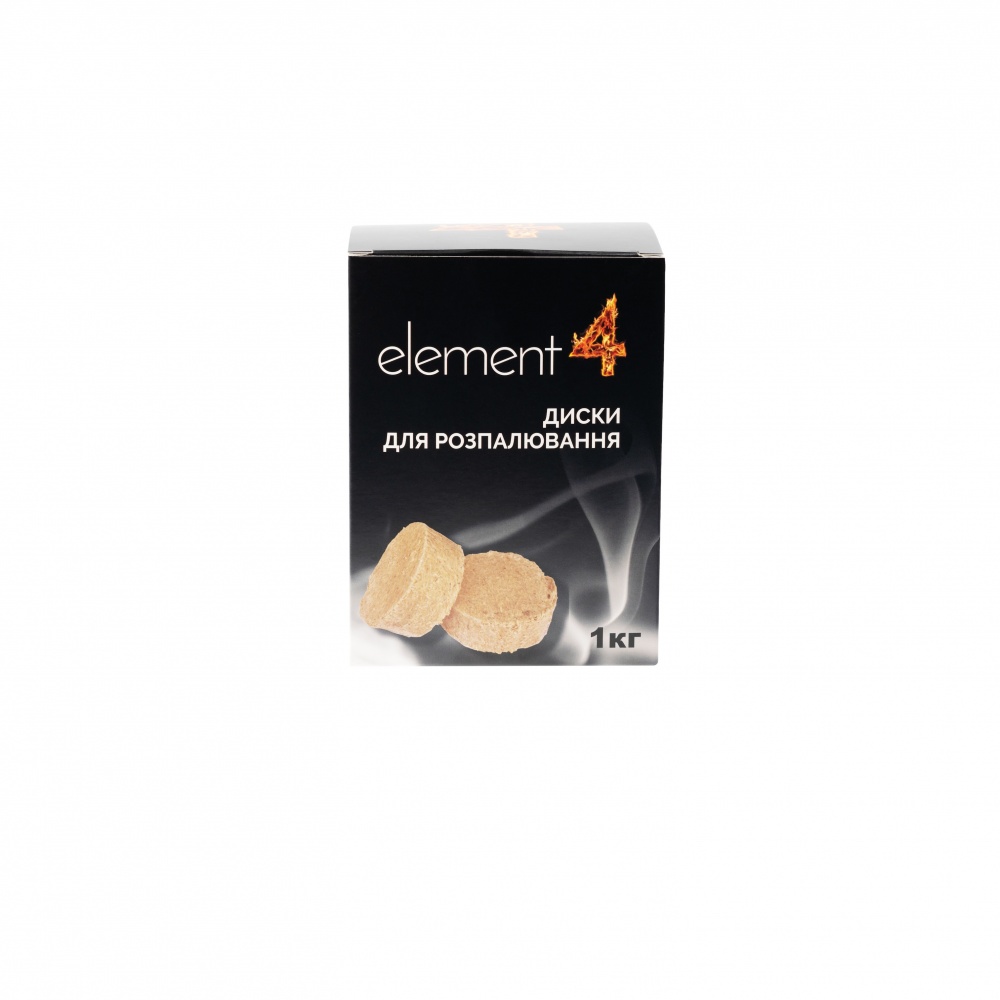 Разжигатель из древесной шерсти Element4 диски 1 кг