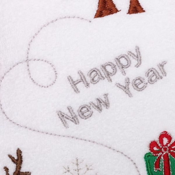 Комплект Фламинго ясельный праздничный белый с принтом р.68 378-903 