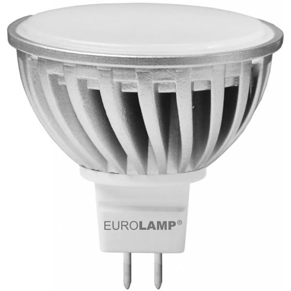 Лампа LED Eurolamp MR16 5.5 Вт GU5.3 12 В тепле світло