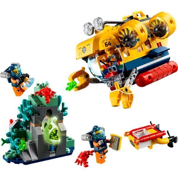 Конструктор LEGO City Океан: исследовательская подводная лодка 60264