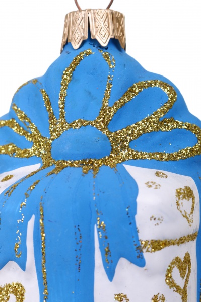 Декорация новогодняя Формовая игрушка в ассортименте 7 см 