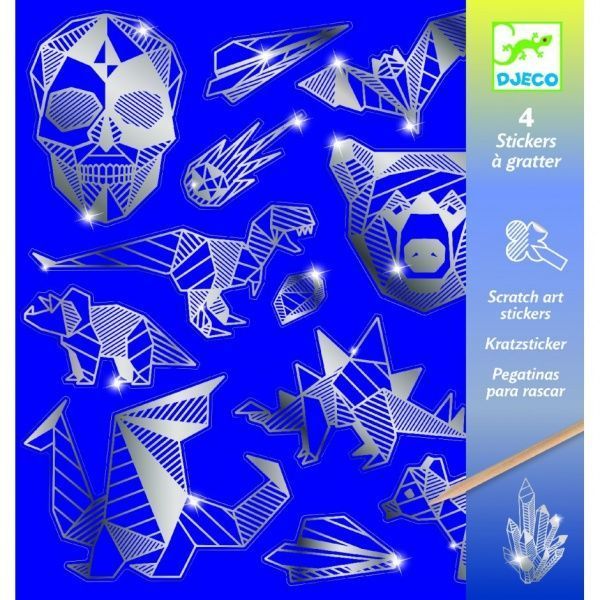 Набір наклейок на тіло Djeco Метал DJ09737